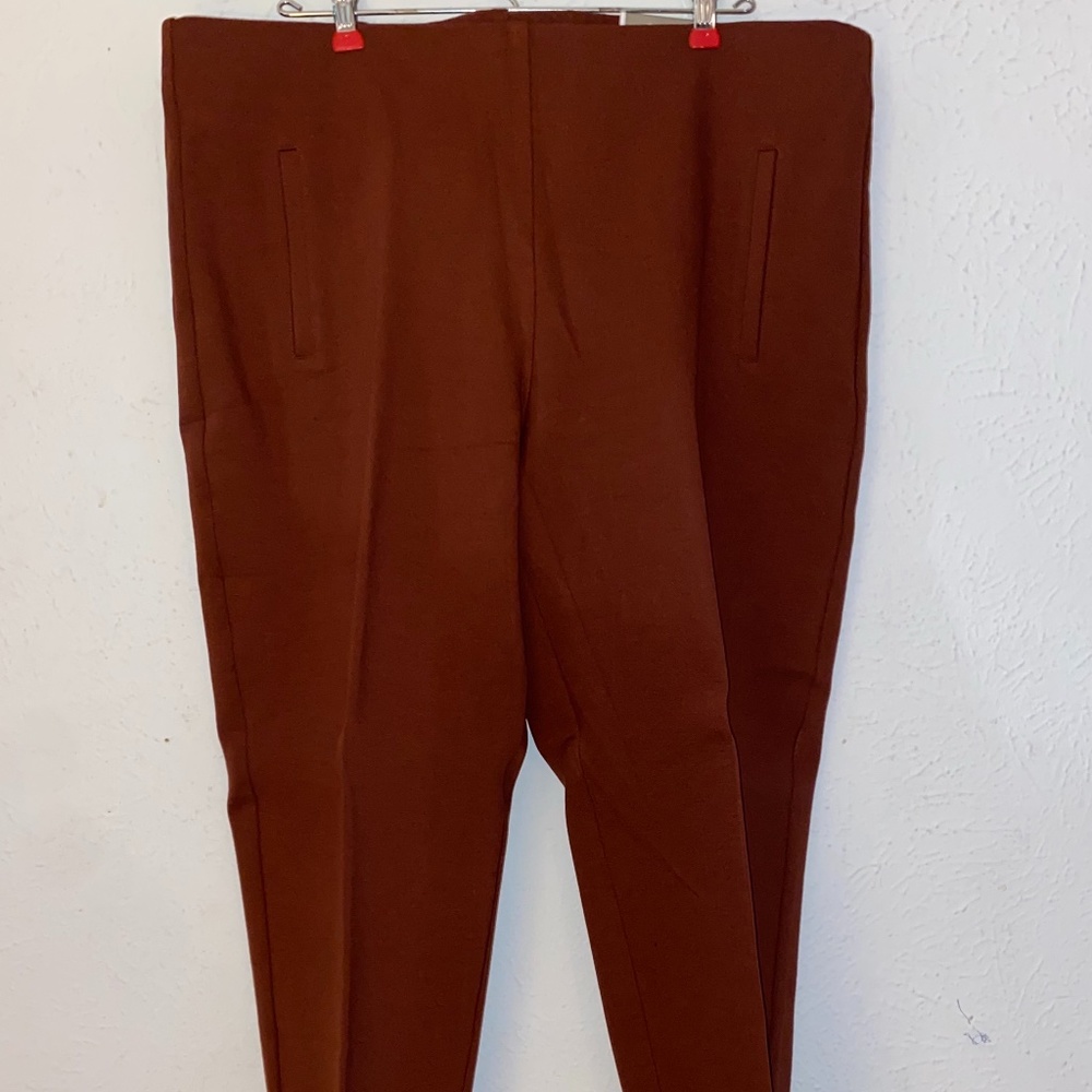 Burn Orange Ankle Pants- The Juliet